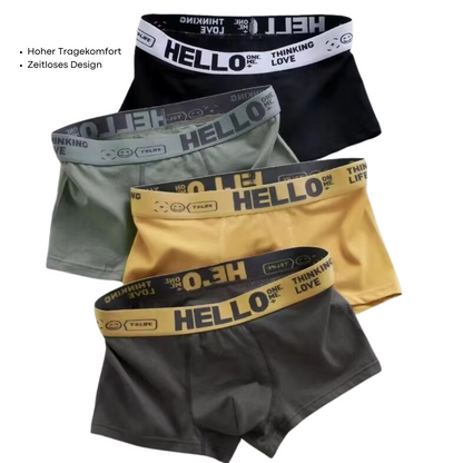 10ER-SET  AIR FLEX Herren-Unterhosen, Boxershorts, atmungsaktiv